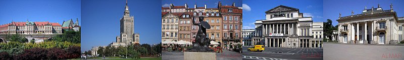 Wirtualne zwiedzanie Warszawy